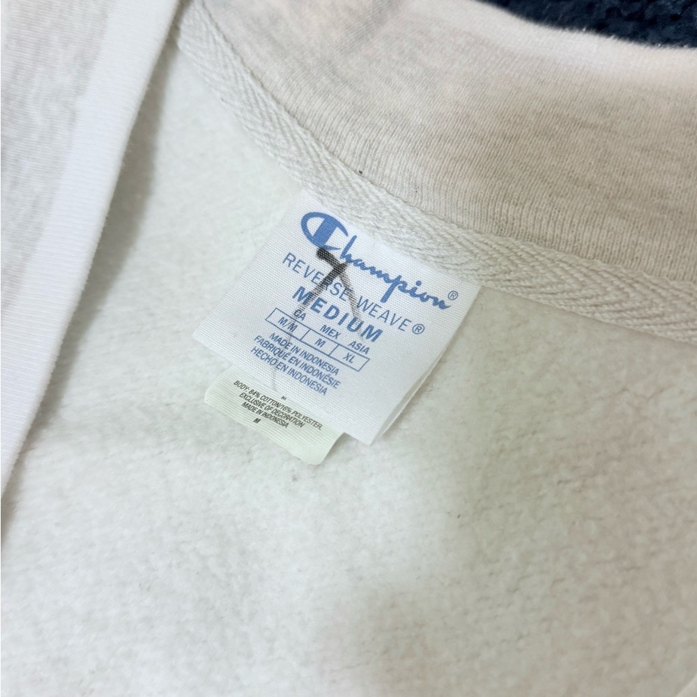 Champion Reverse Weave Ribbed V-Neck Sweatshirt - Picture 6 of 6